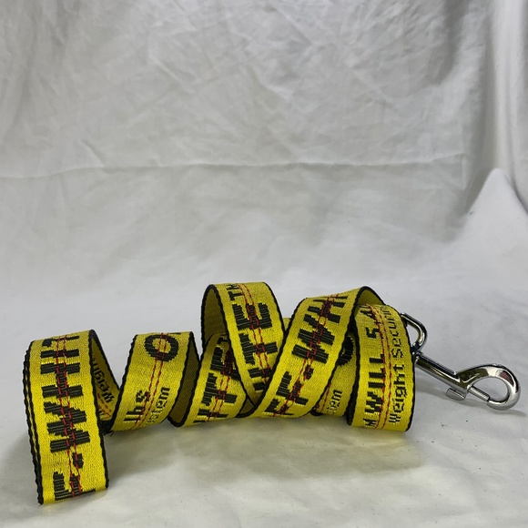 off white dog leash authentic